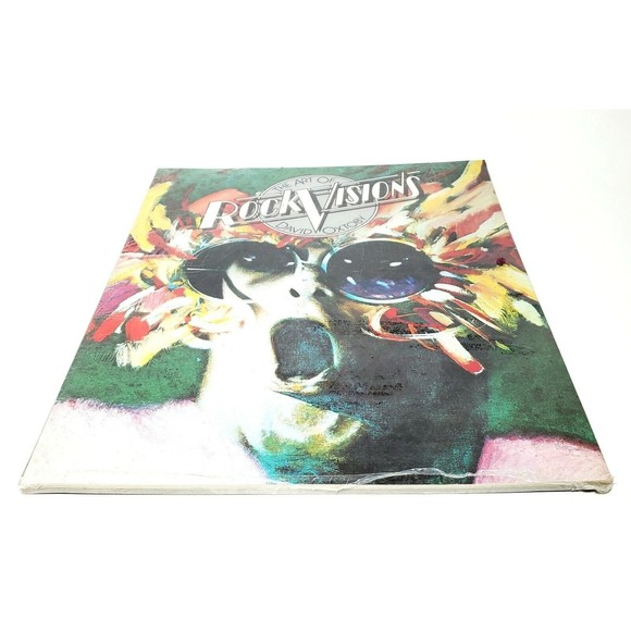 THE ART OF ROCK VISIONS Artist Sandison Oxtoby 1st Edition 1978 NEW SEALED READ! - Picture 3 of 9